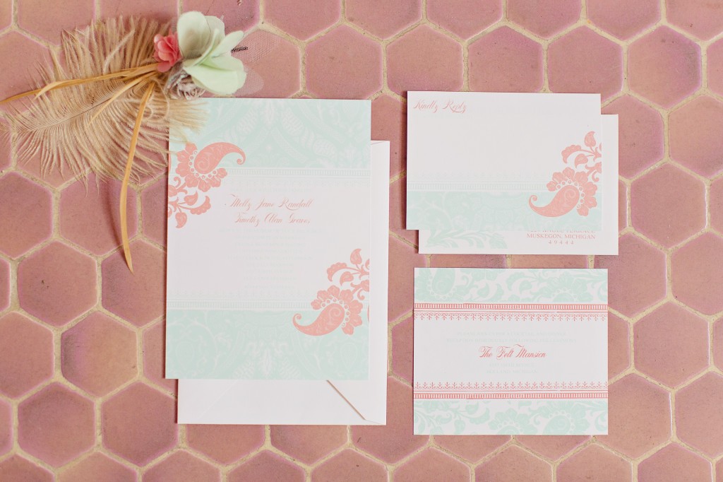 Tea Party Wedding Invitations | The Day's Design | Creative Montage