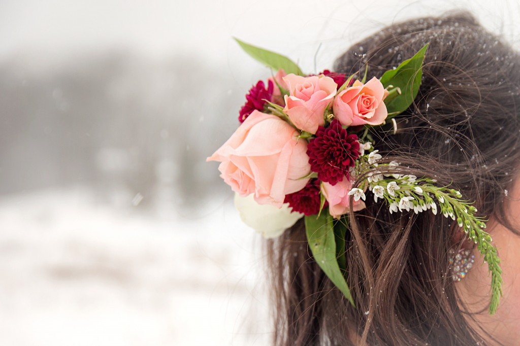Floral Hairpiece | The Day's Deisgn | Heather Cisler Photography