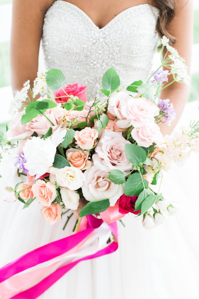 Pink Bridal Bouquet | Grand Rapids Florist | The Day's Design