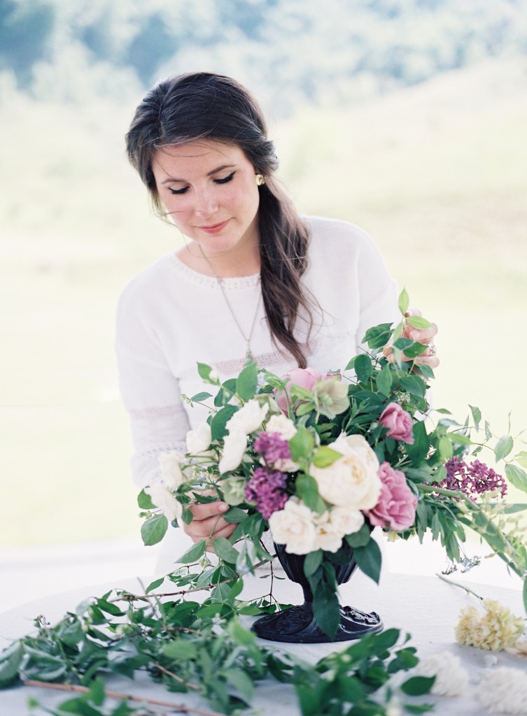 Team Flower Workshop | The Day's Design | Heather Pagne Photograpy