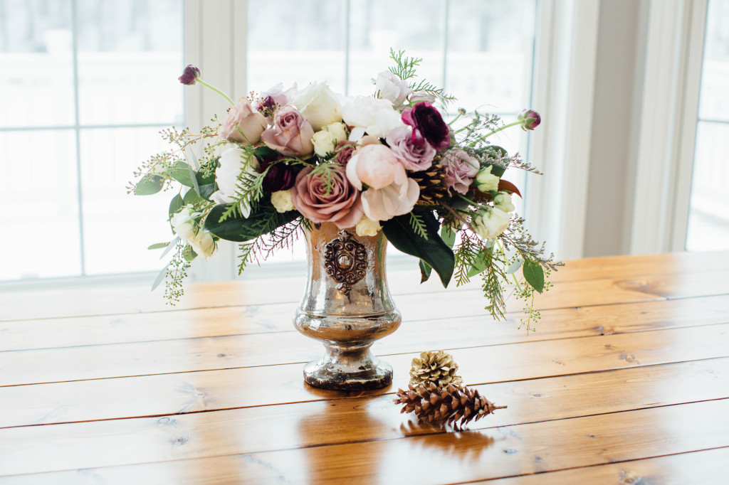 Purple Winter Flower Recipe | The Day's Design | Katie Grace Photography