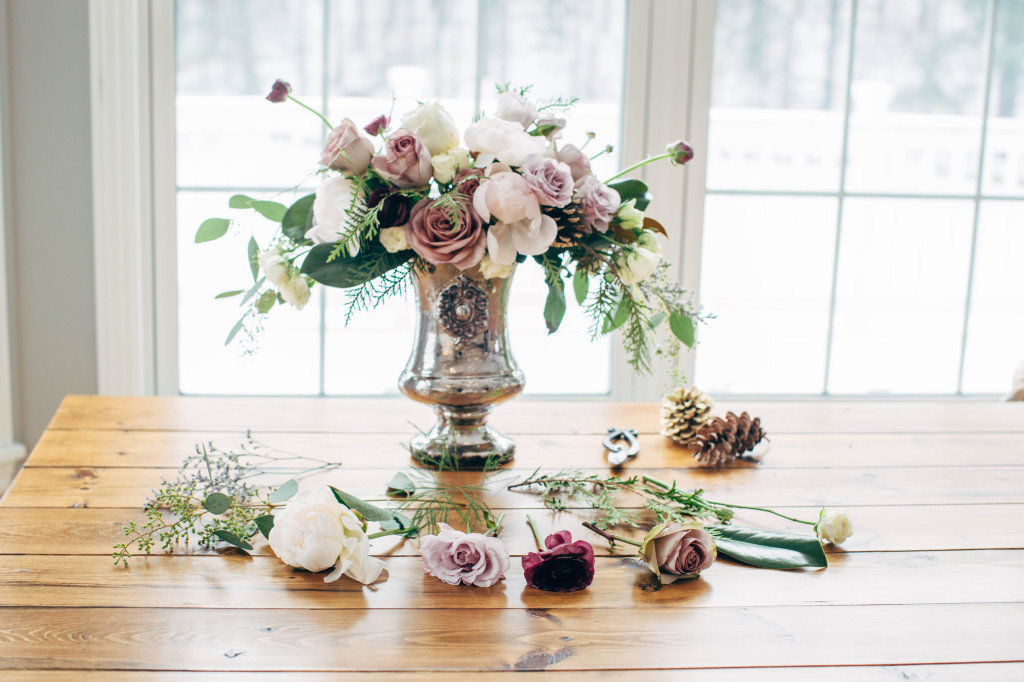 Winter Floral Recipe | The Day's Design | Katie Grace Photography