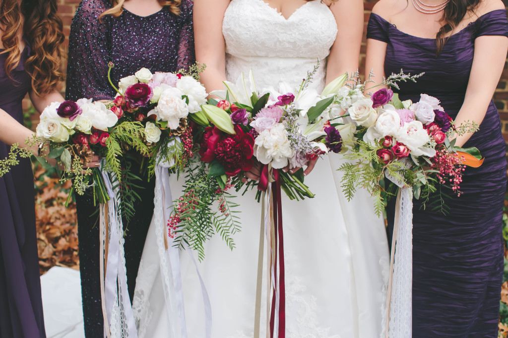 Fall Wedding Bouquets | The Day's Design | Katie Grace Photography