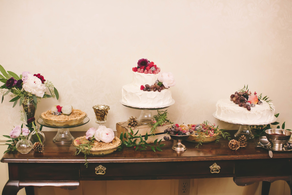 Dessert Display with Fruit | The Day's Design | Katie Grace Photography