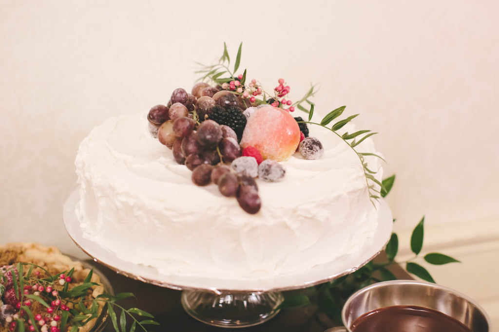 Cheesecake with Sugared Fruit | The Day's Design | Katie Grace Photography