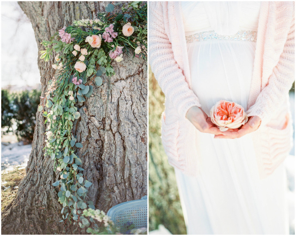 Winter Maternity Session | The Day's Design | Ashley Slater Photography