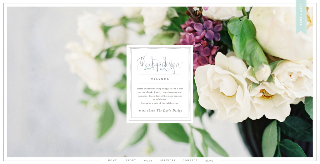 The Day's Design | Website Preview