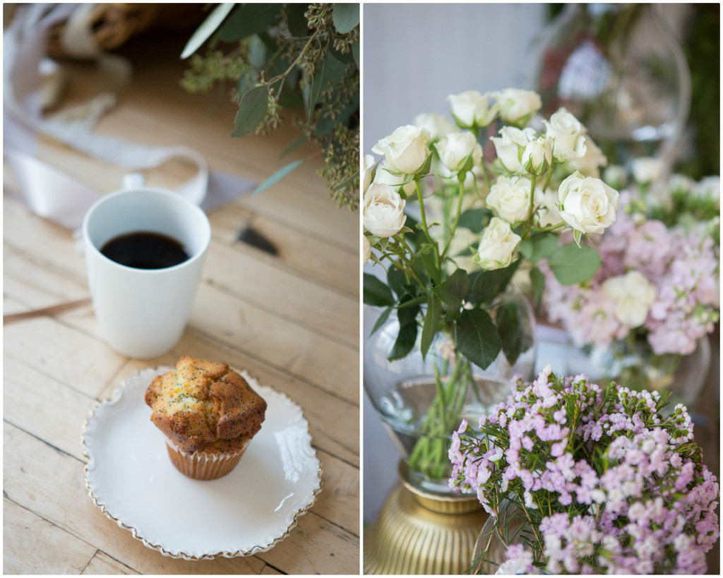 Flower & Coffee | The Day's Design | Hetler Photography