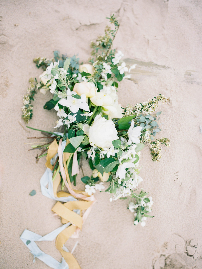 Beach Bridal Bouquet | The Day's Design | Ashley Slater Photography