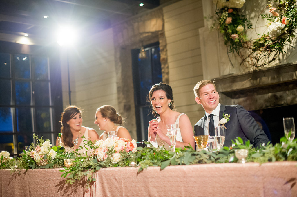 Head Table Garland | The Day's Design | Kelly Sweet Photography