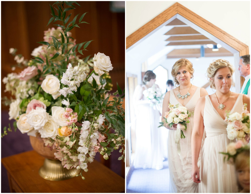 Weddings at Immanuel Lutheran Church Leland | The Day's Design | Kelly Sweet Photography