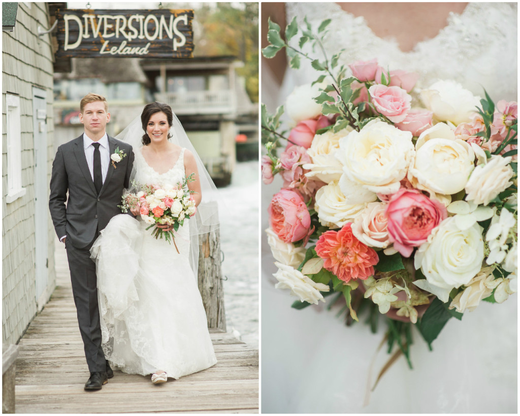 Garden Rose Bouquet | The Day's Design | Kelly Sweet Photography