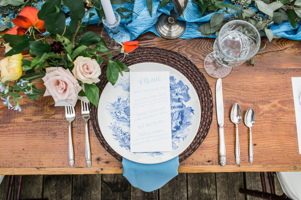 Southern Dinner Menu | The Day's Design | Ashely Slater Photography