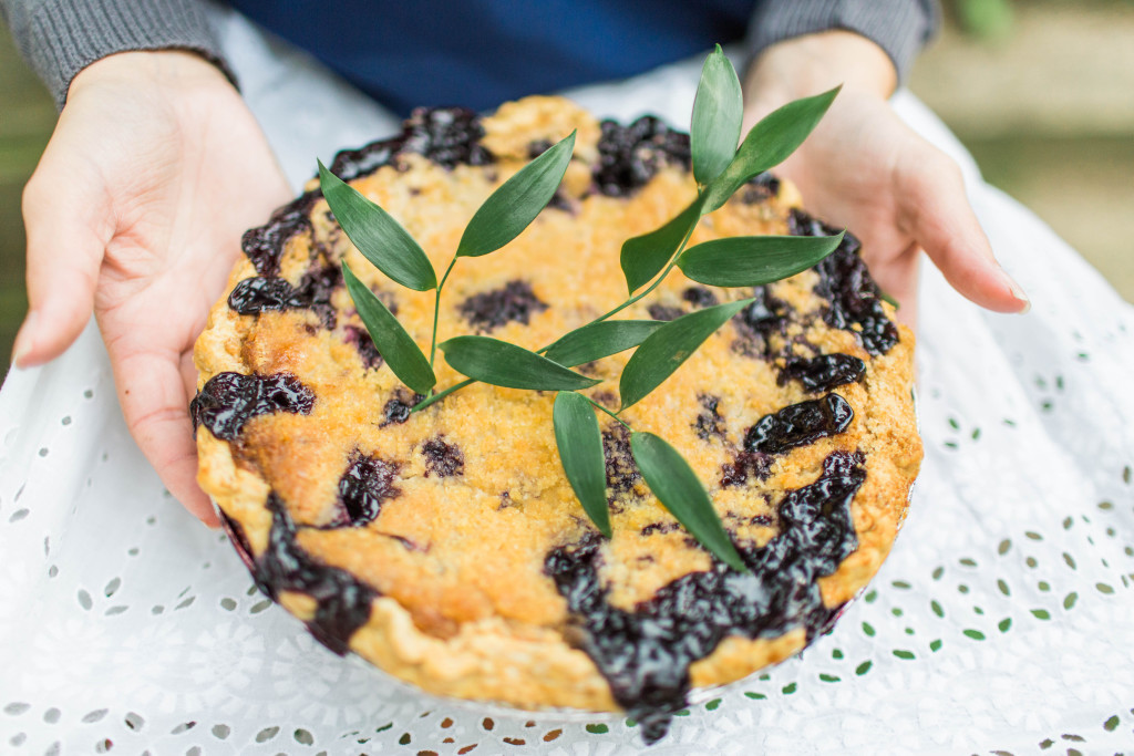 Blueberry Pie | The Day's Design | Ashley Slater Photography