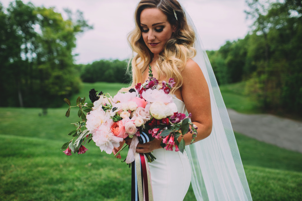 Spring Bridal Bouquet | The Day's Design | Katy O Photography