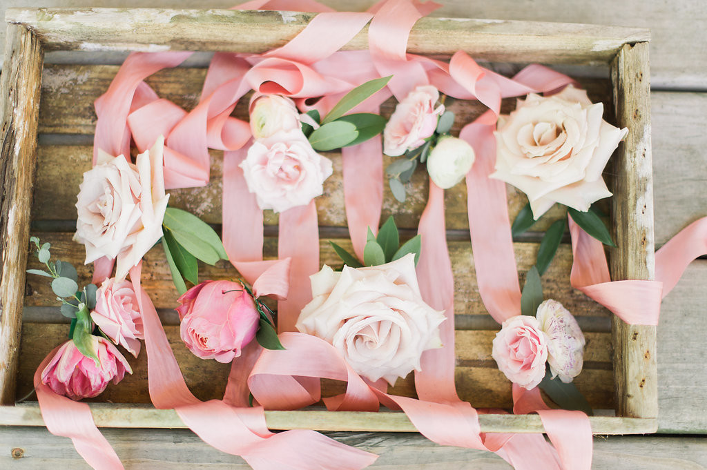 Wrist Corsages | The Day's Design | Kelly Sweet Photography