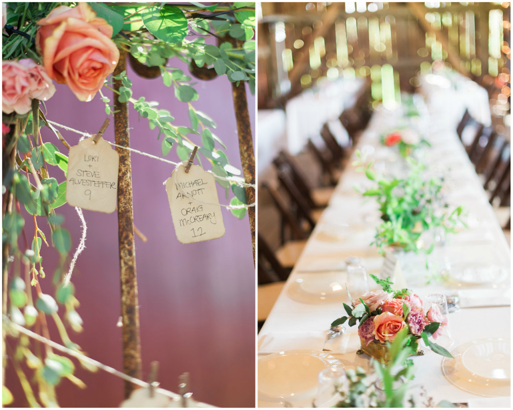 Barn Reception | The Day's Design | Kelly Sweet Photography