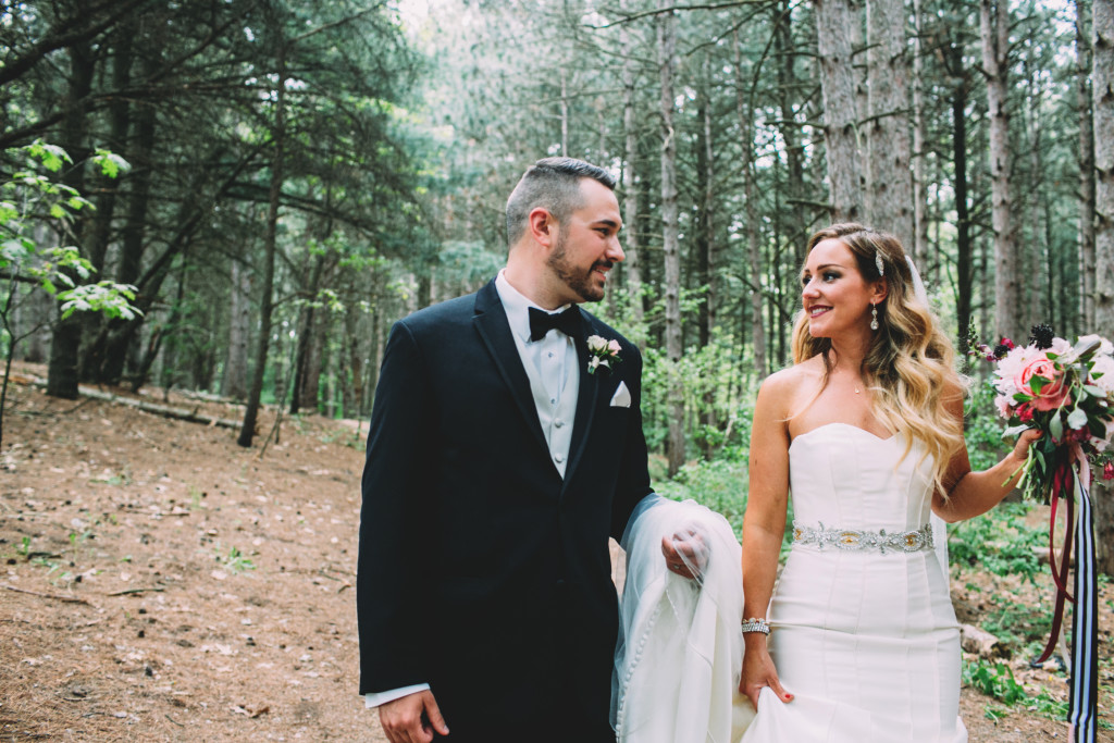 Grand Rapids Woodland Wedding | The Day's Design |Katy O'Dell Photography