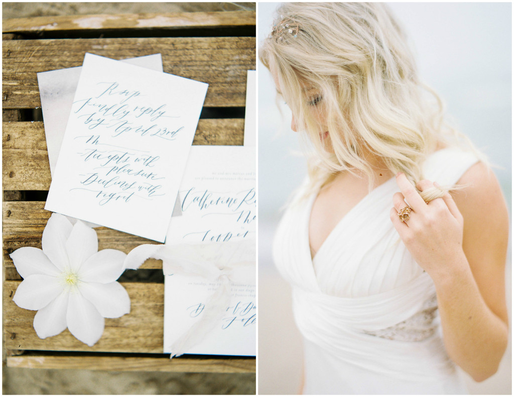 Beach Wedding | The Day's Design | Ashley Slater Photography