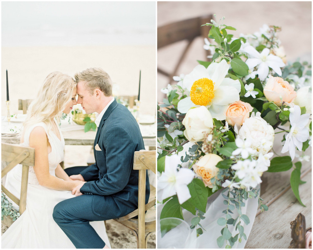 Ethereal Beach Wedding | The Day's Design | Ashley Slater Photography