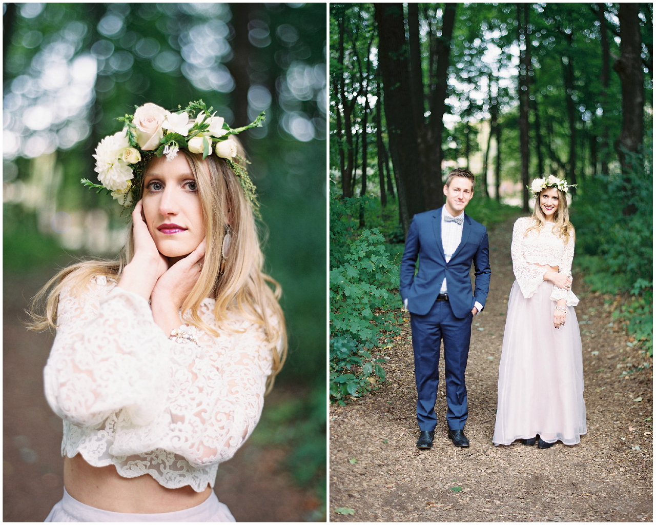 Boho Engagment Session | Flower Crown | The Day's Design | Ashley Slater Photography