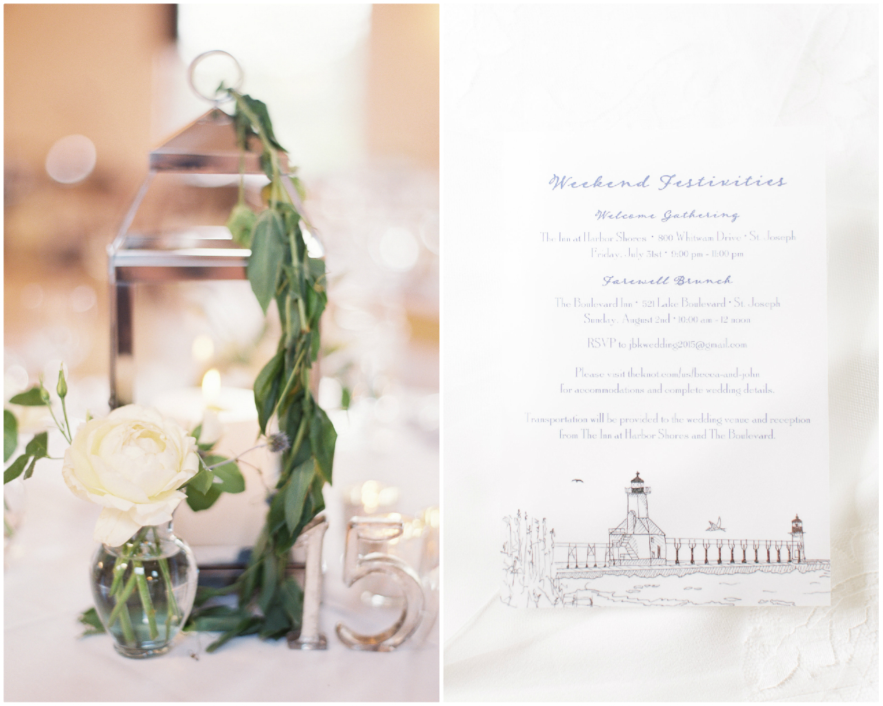 Nautical Silver & Navy Wedding | The Day's Design | Clary Pfeiffer Photography