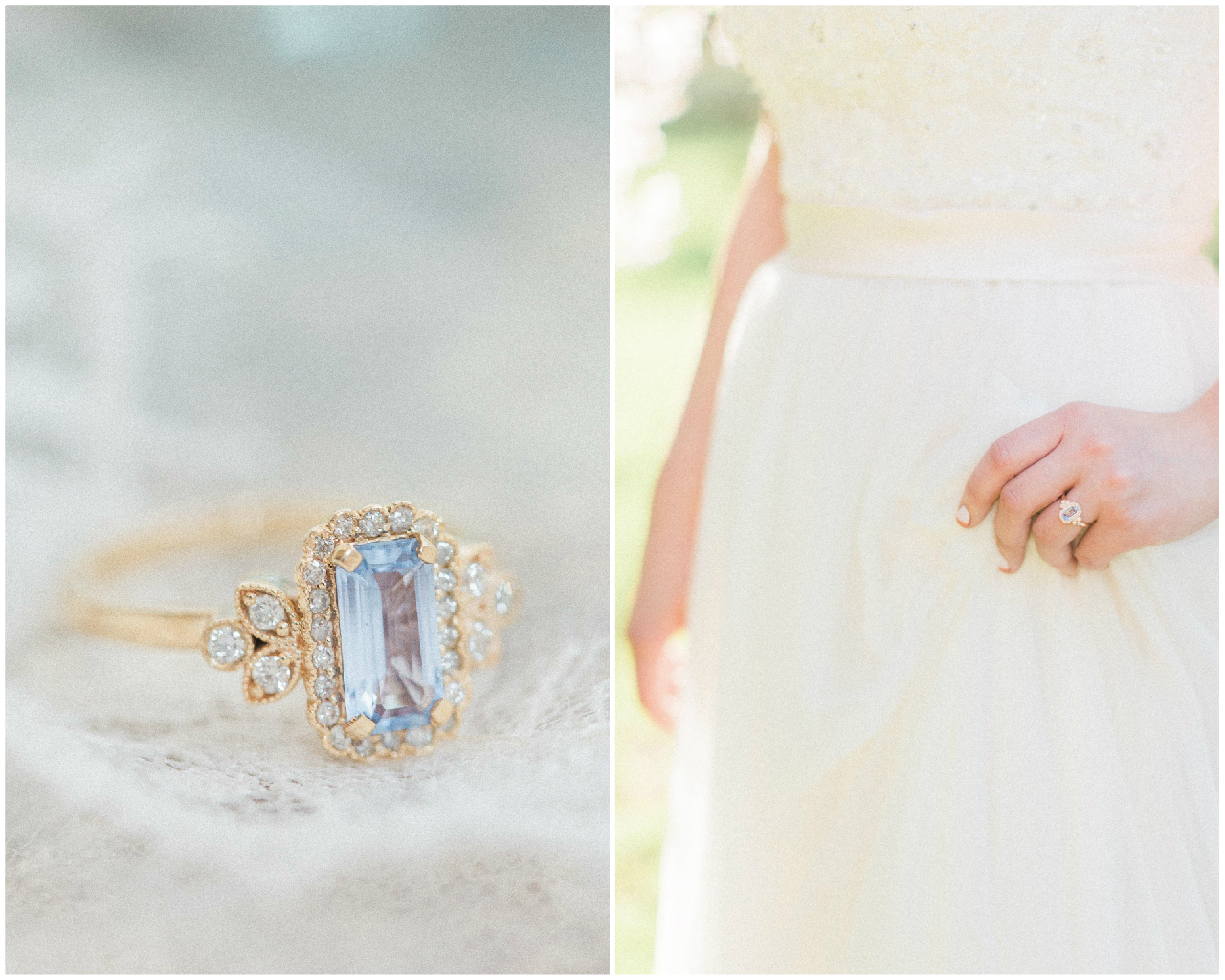Sapphire Engagement Ring | The Day's Design | Samantha James Photography