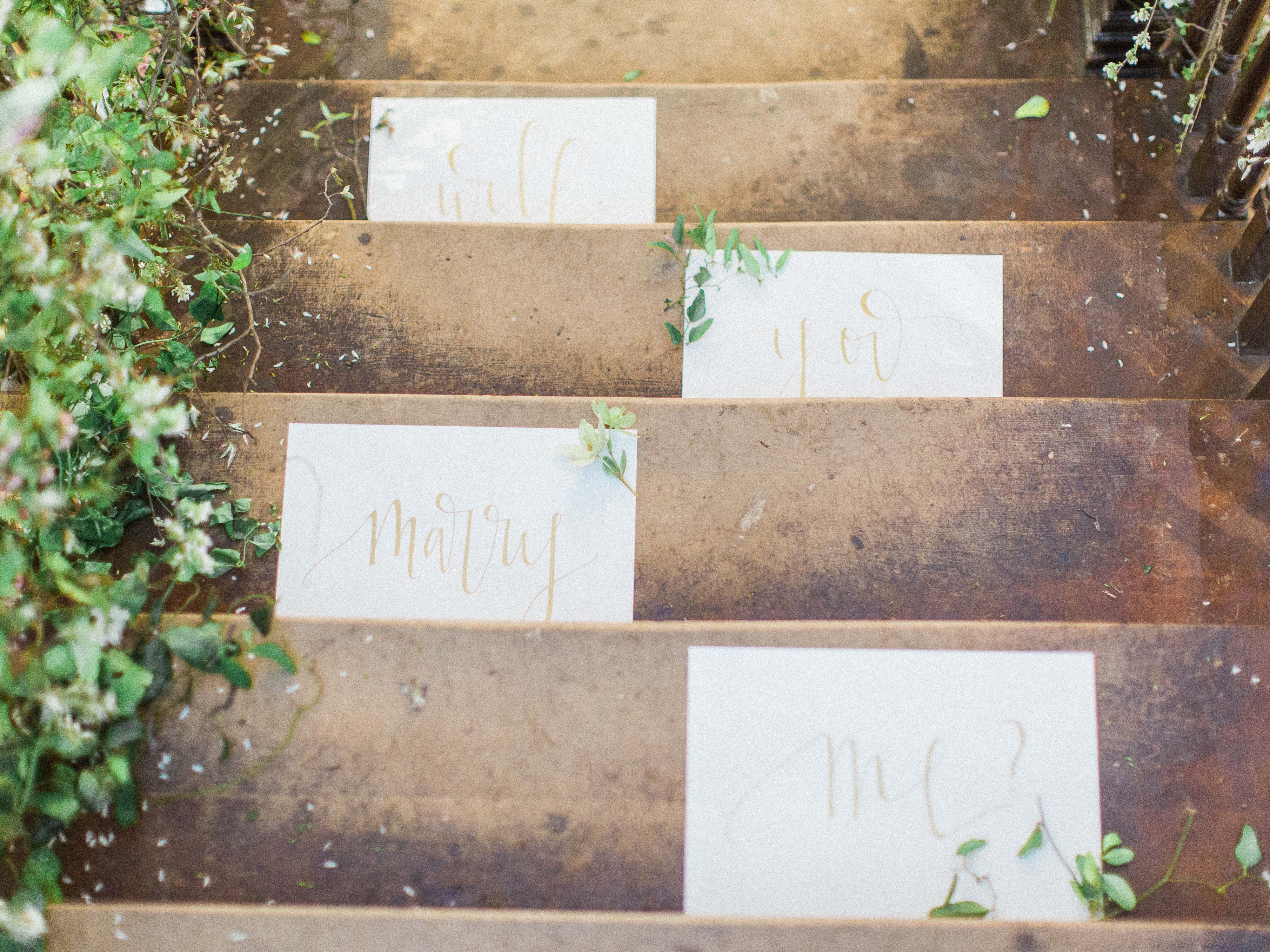 Will You Marry Me? | Proposal Ideas | The Day's Design | Samantha James Photography