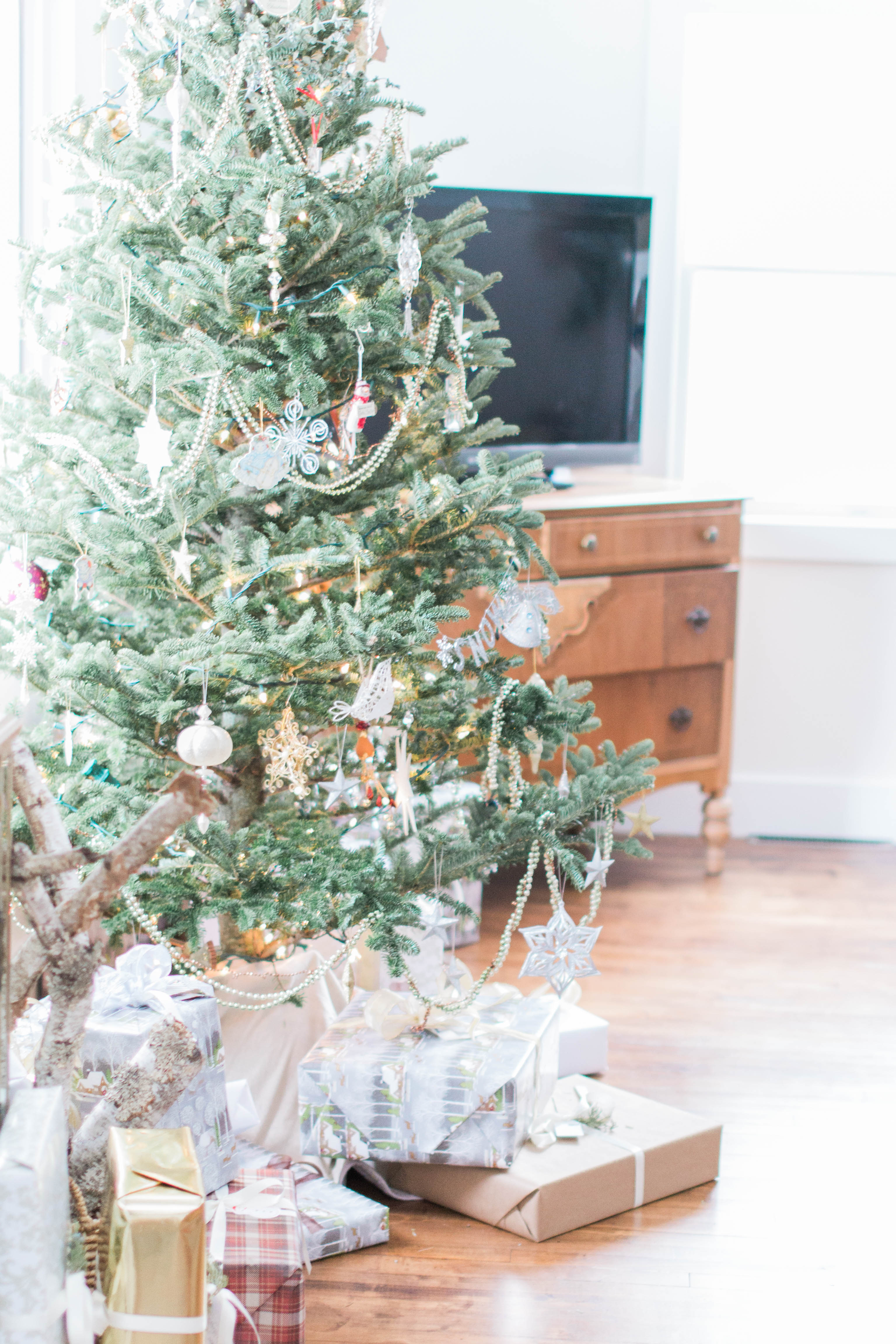 Silver and Gold Christmas Tree | The Day's Design