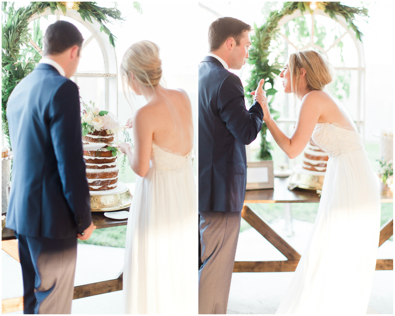 Cake Cutting | The Day's Design | Ashley Slater Photography