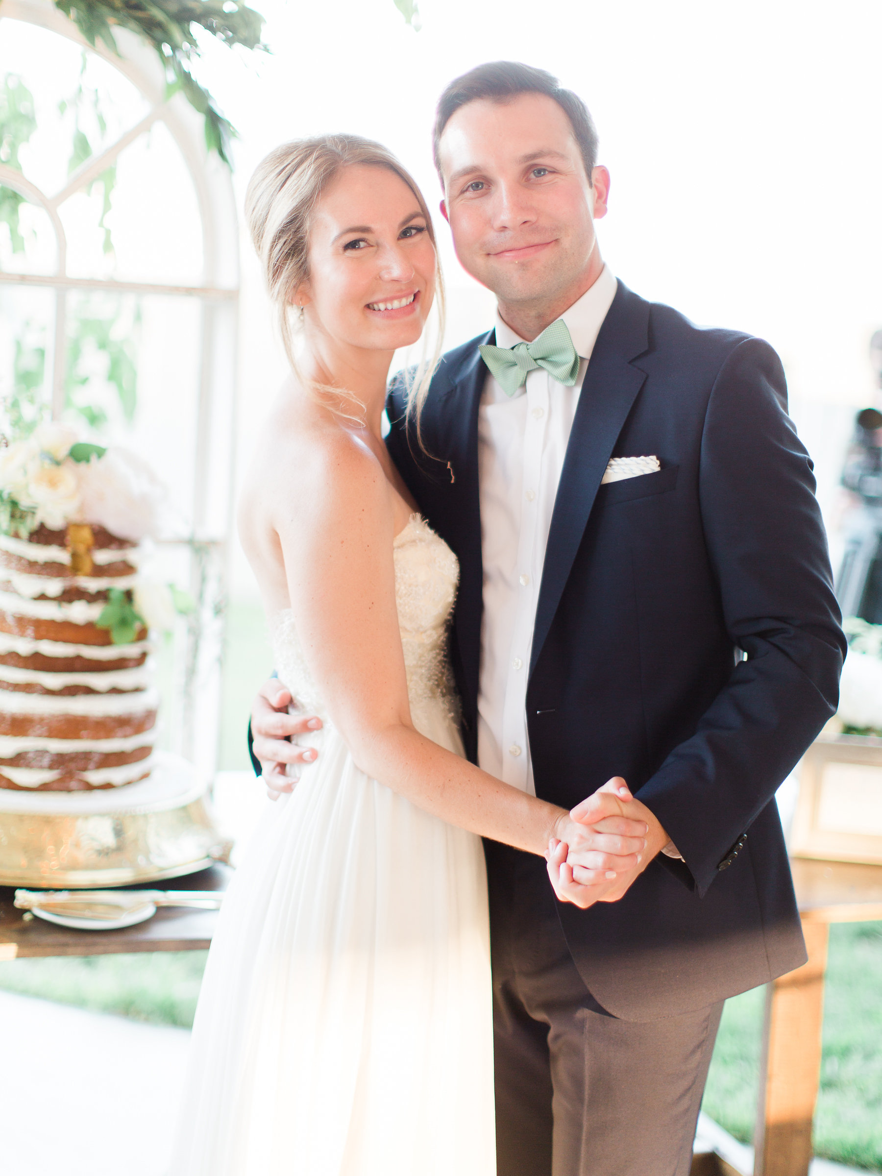 Naked Wedding Cake | The Day's Design | Ashley Slater Photography