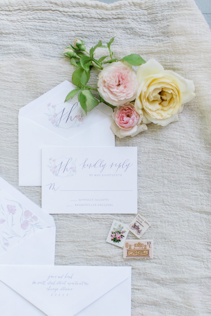 Wedding Calligraphy | The Day's Design | Ashley Slater Photography