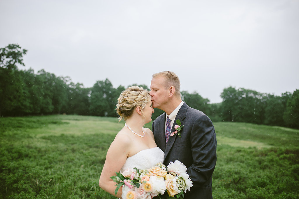 Blush Bridal Bouquet | The Day's Design | Emilee Mae Photography
