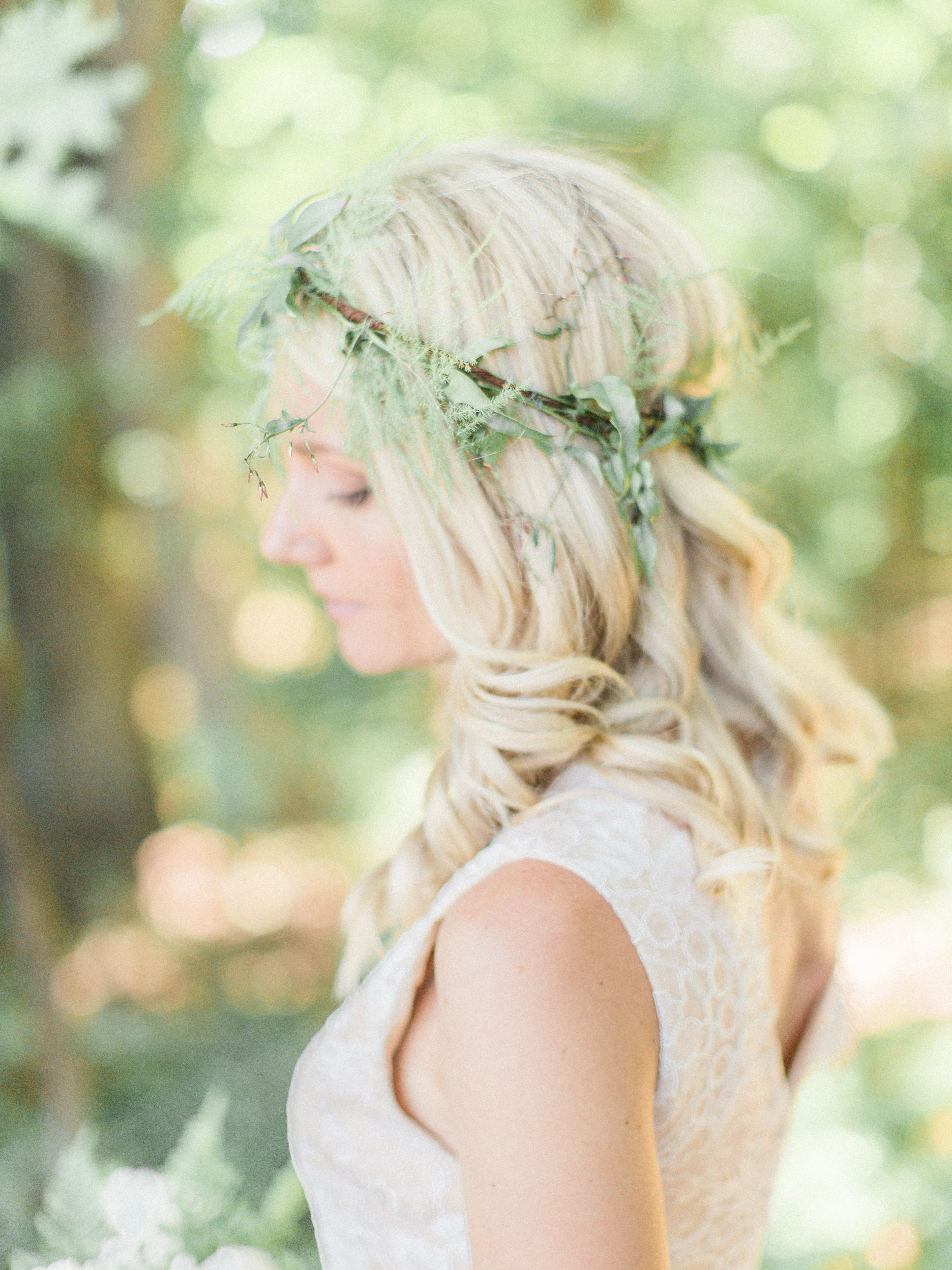 Whimsical Flower Crown | The Day's Design | Samantha James Photography