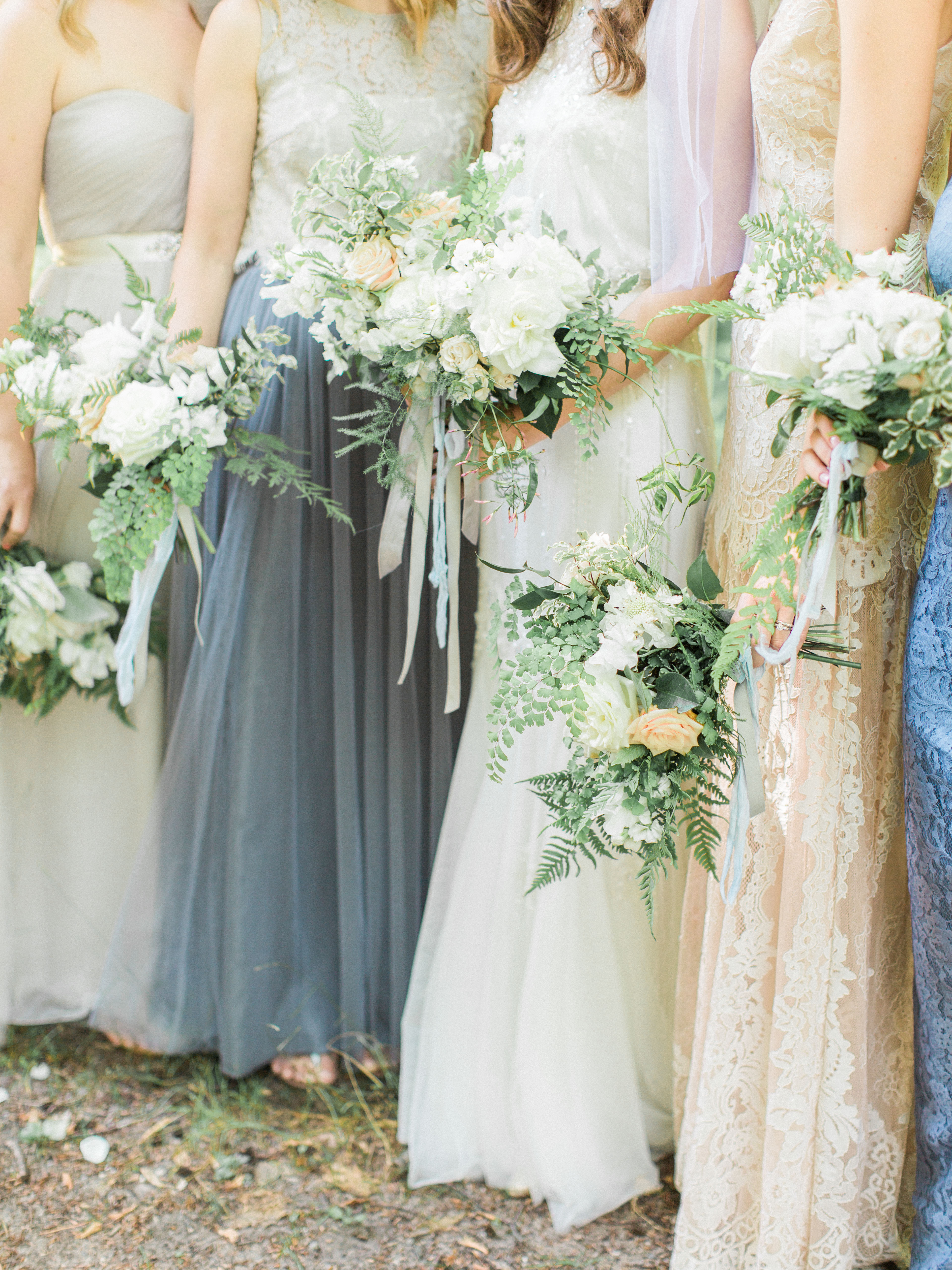 White Bouquet | The Day's Design | Samantha James Photography