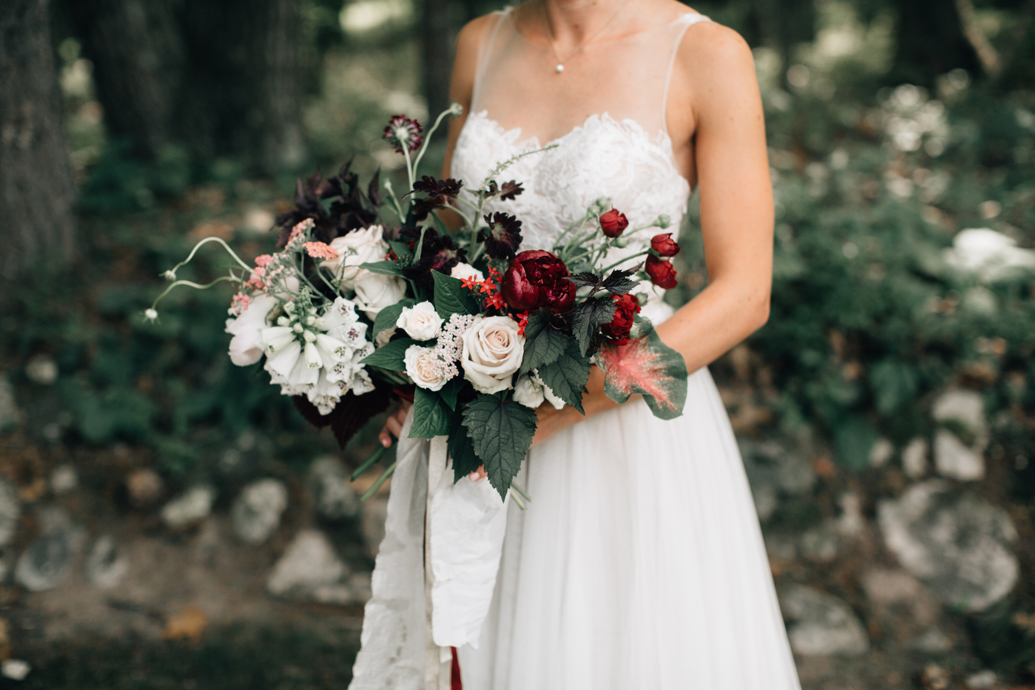 Burgundy and Blush Bouquet | The Day's Design | Bethany Small Photography