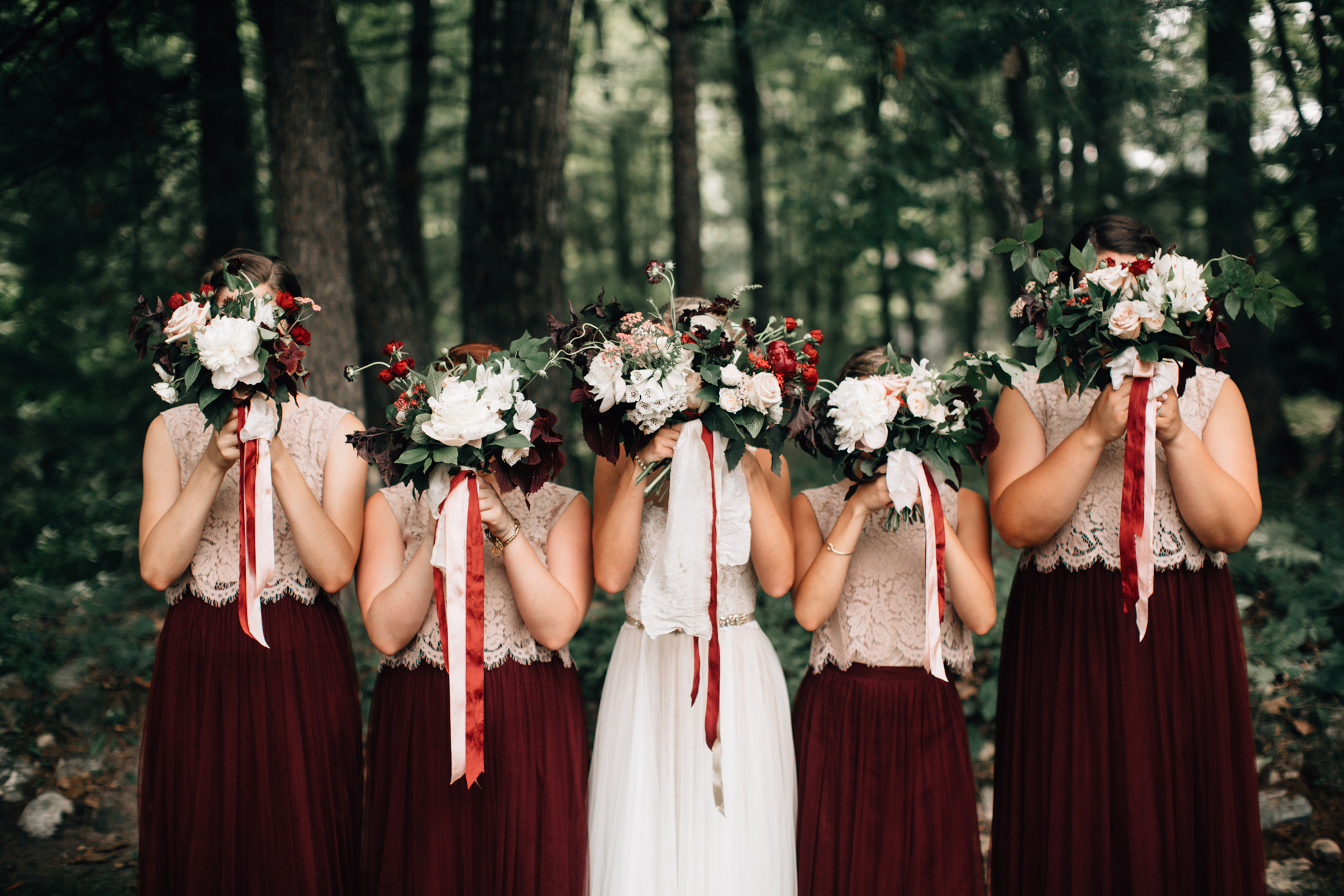 Burgundy and Blush Wedding | The Day's Design | Bethany Small Photography