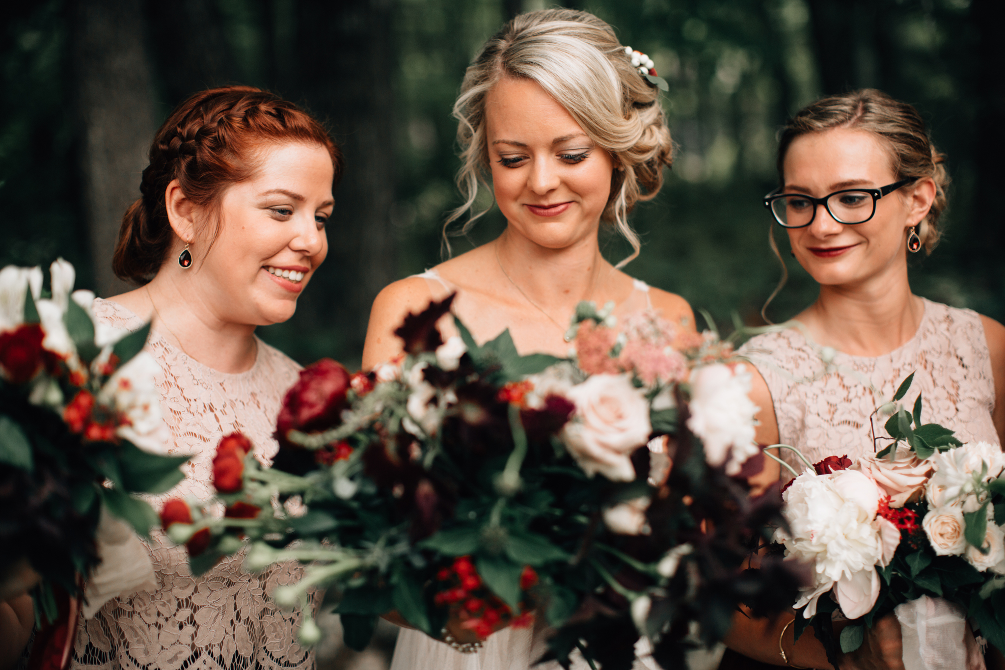 Burgundy and Blush Wedding | The Day's Design | Bethany Small Photography