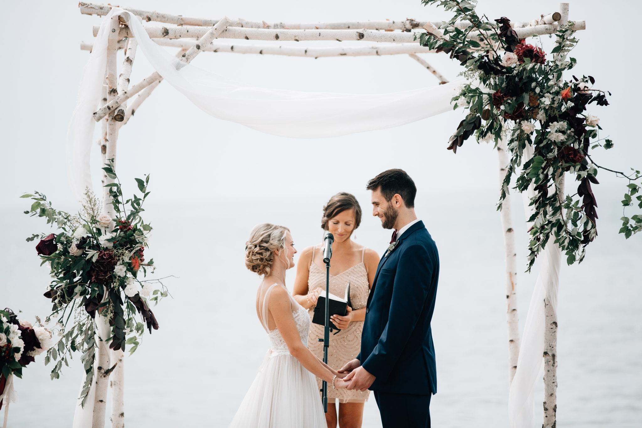 Lake Michigan Beach Wedding | The Day's Design | Bethany Small Photography