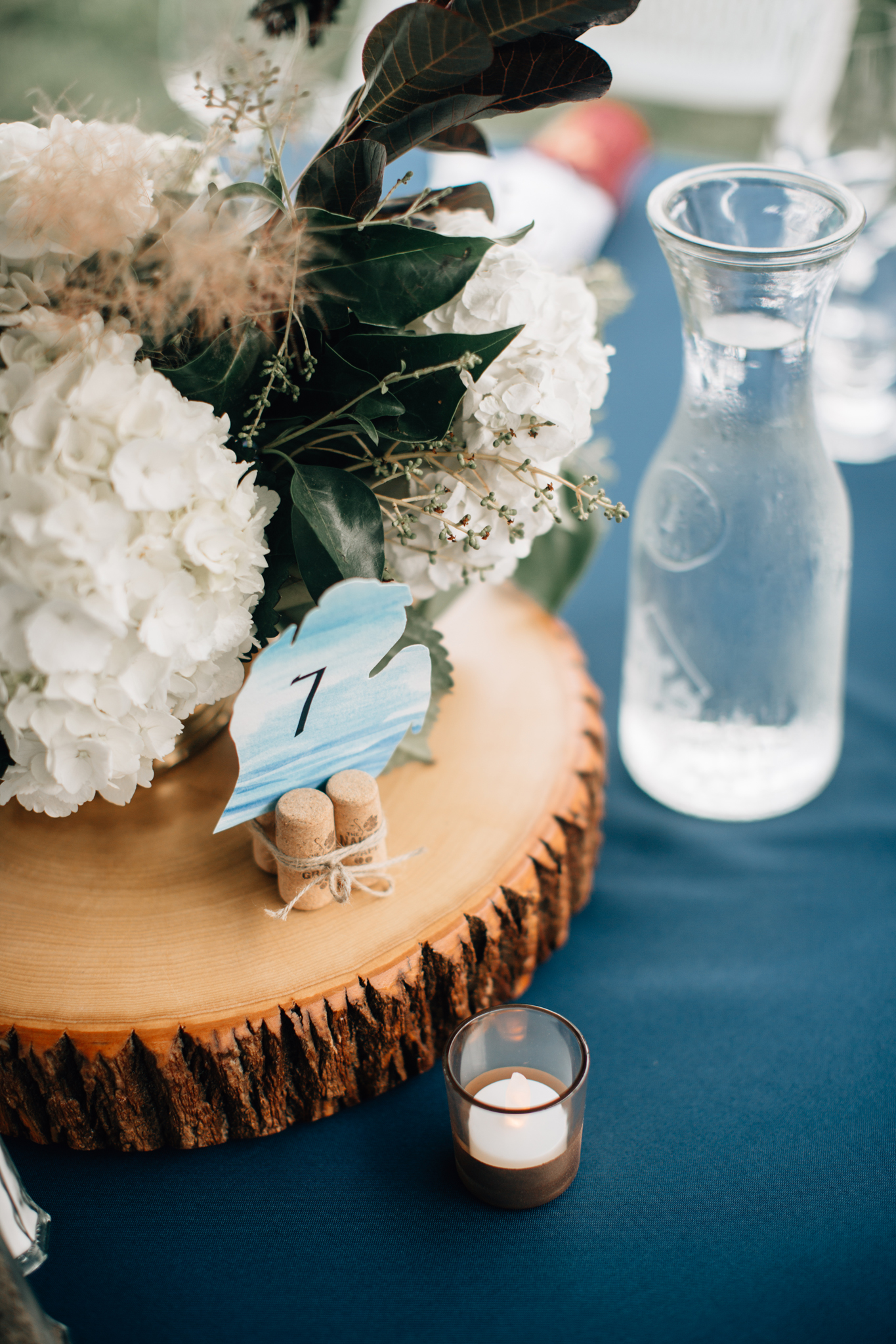 Michigan Table Numbers | The Day's Design | Bethany Small Photography