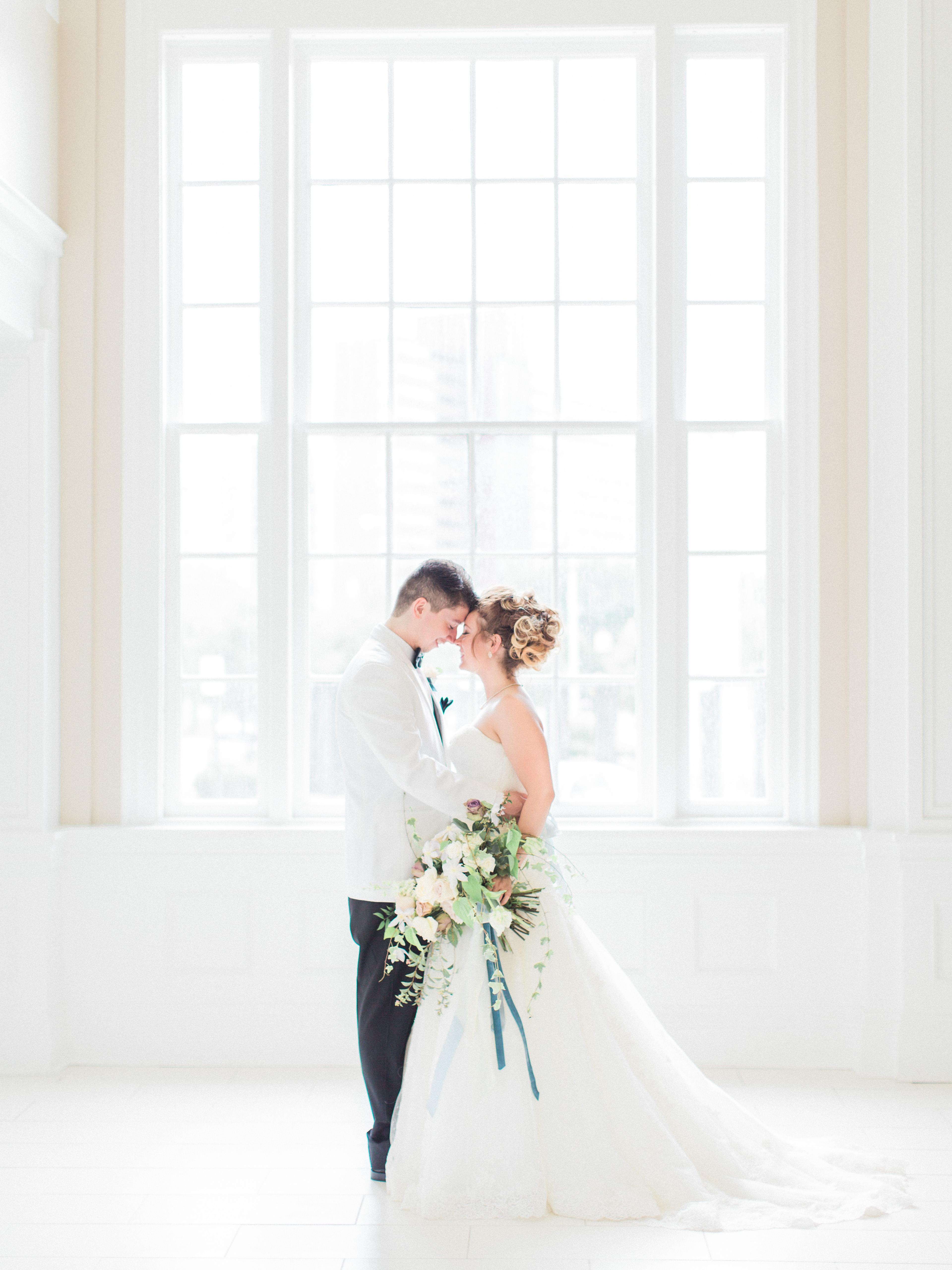 Dusty Blue Ballroom Wedding | The Day's Design | Samantha James Photography