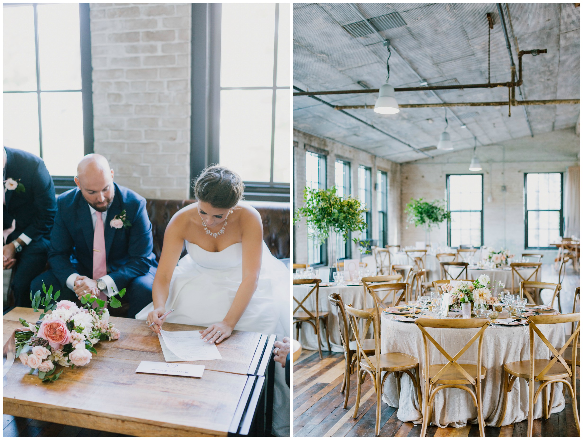 Blush Wedding | The Day's Design | Katie Grace Photography