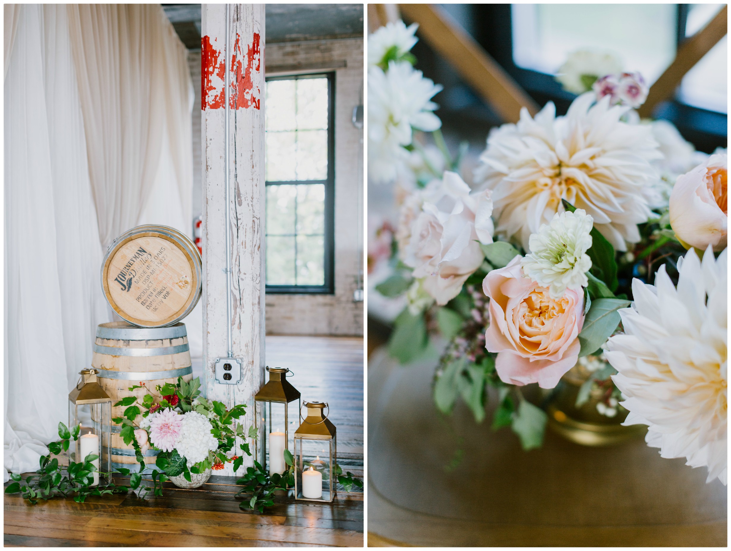 Industrial Wedding | The Day's Design | Katie Grace Photography