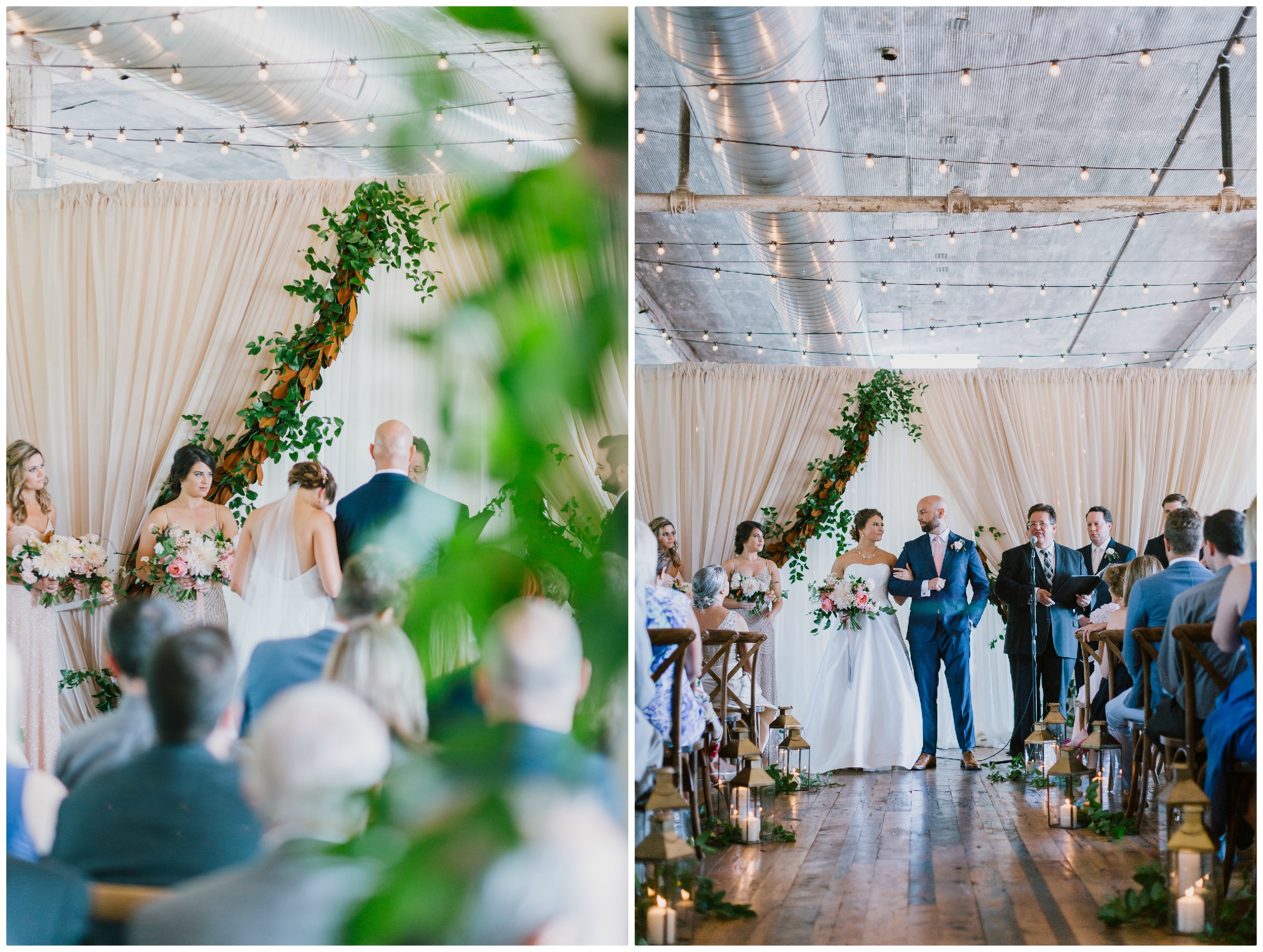Industrial Wedding | The Day's Design | Katie Grace Photography