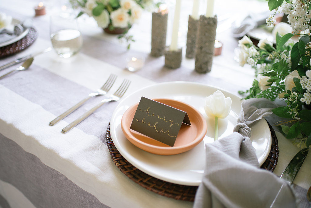 Striped Wedding | The Day's Design