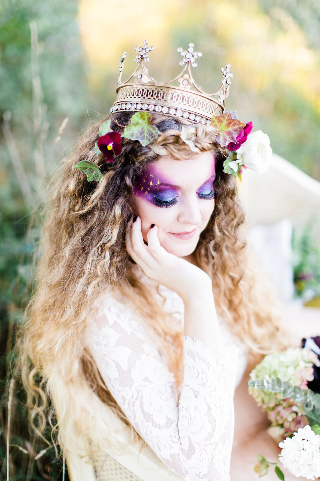 Halloween Bride | The Day's Design | Ashley Slater Photography