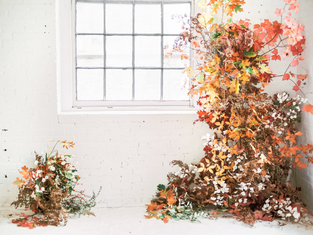Fall Wedding Ceremony | The Day's Desiign | Samantha James Photography