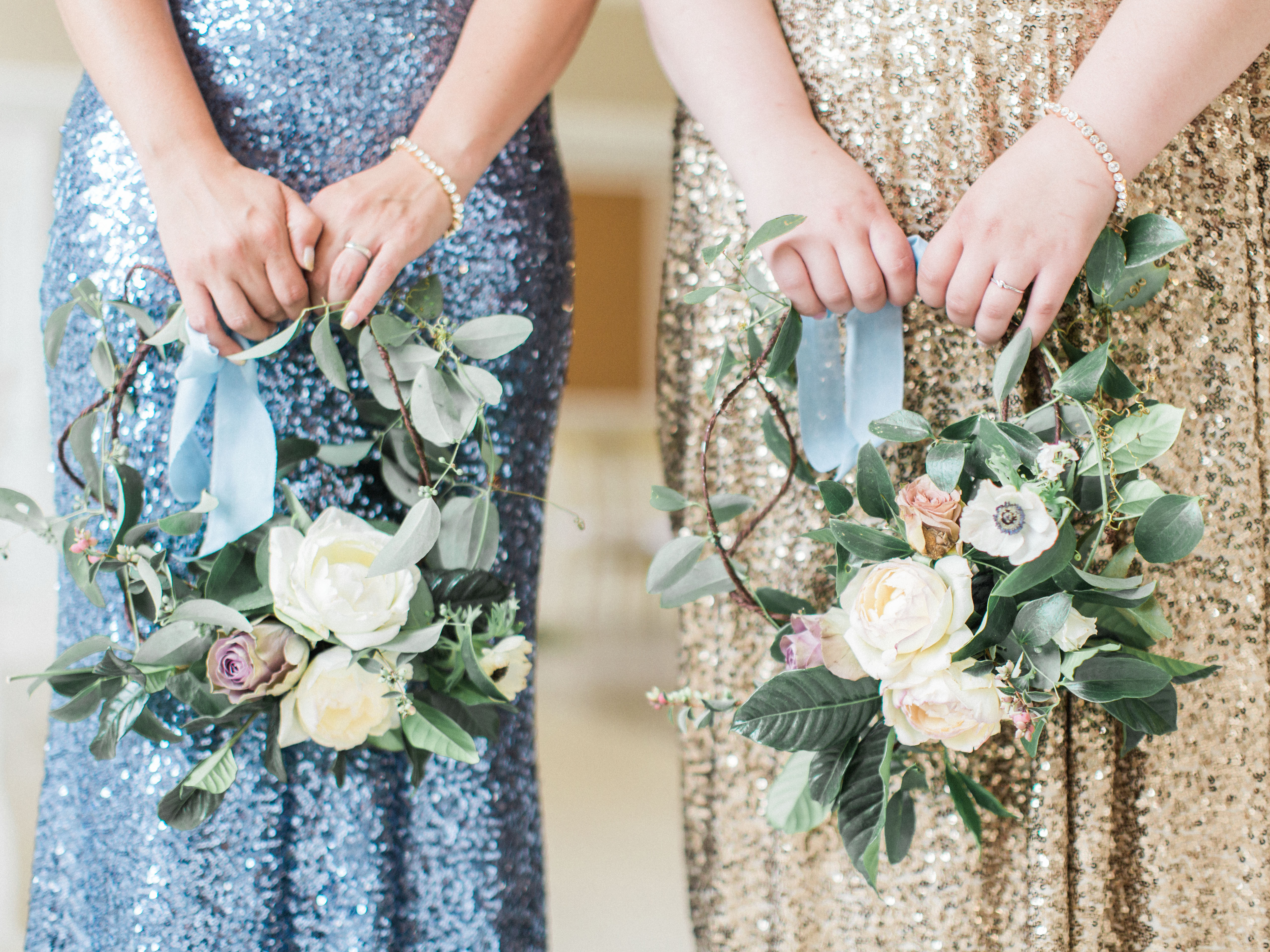 Bridesmaids Wreaths | The Day's Design | Samantha James Photography