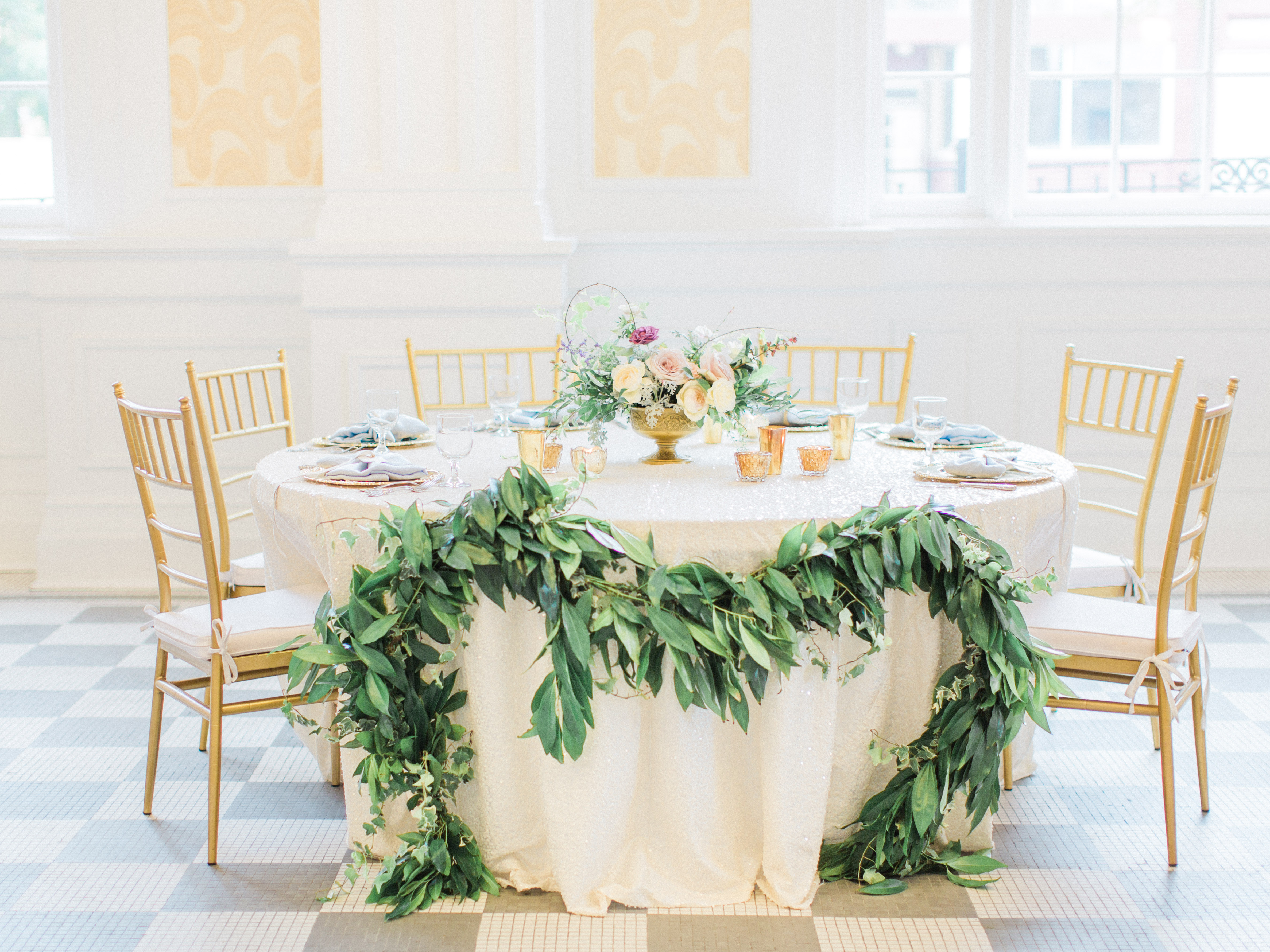 Sweeheart Table | The Day's Design | Samantha James Photography
