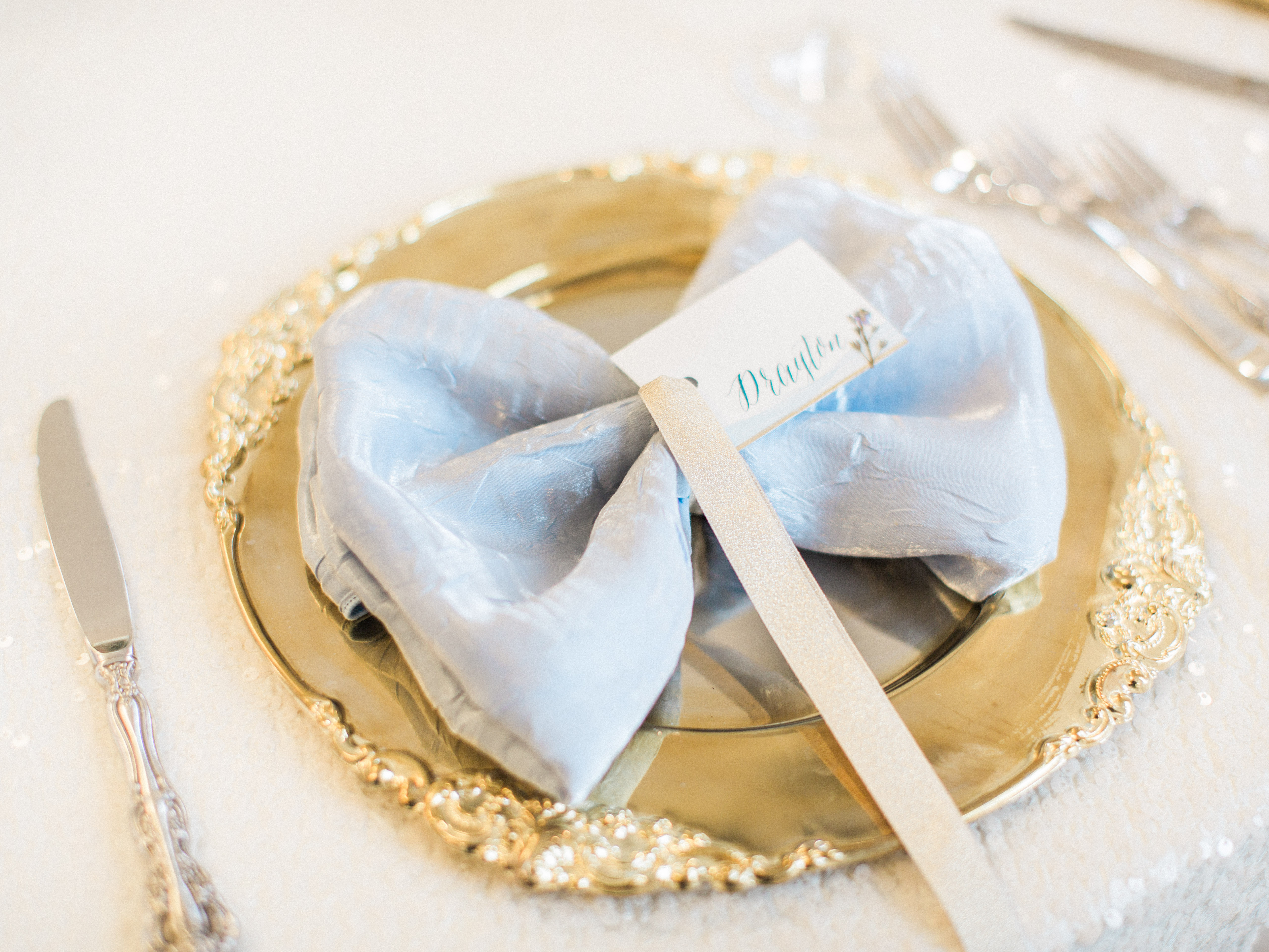 Blue and Gold Wedding | The Day's Design | Samantha James Photography